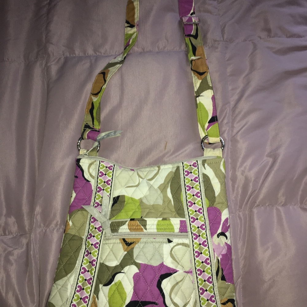 GREEN & PURPLE FLOWERS - VERA BRADLEY